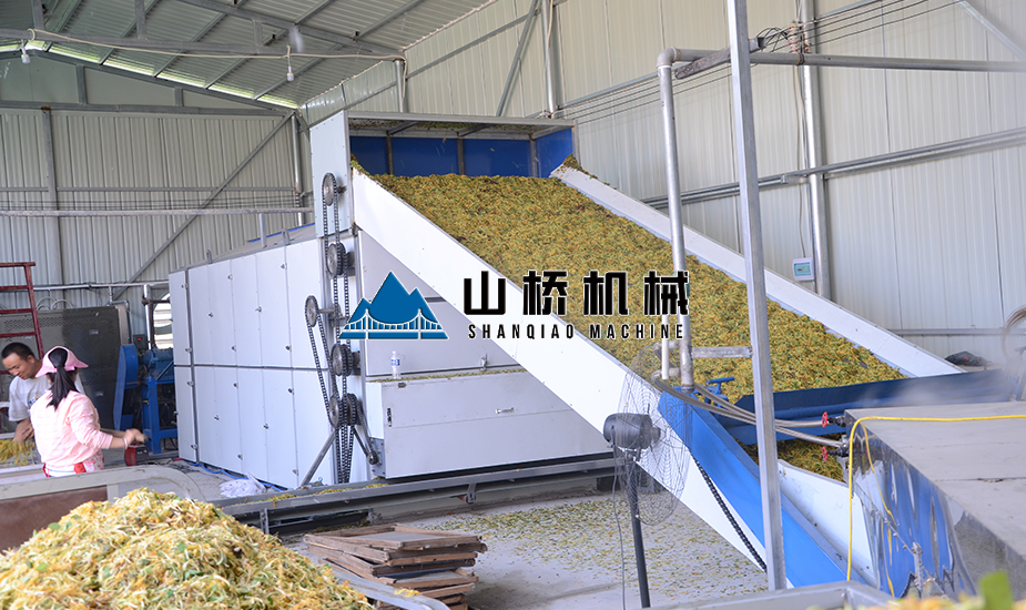 大型金銀花網(wǎng)帶烘干機(jī) 大型金銀花網(wǎng)帶烘干機(jī)