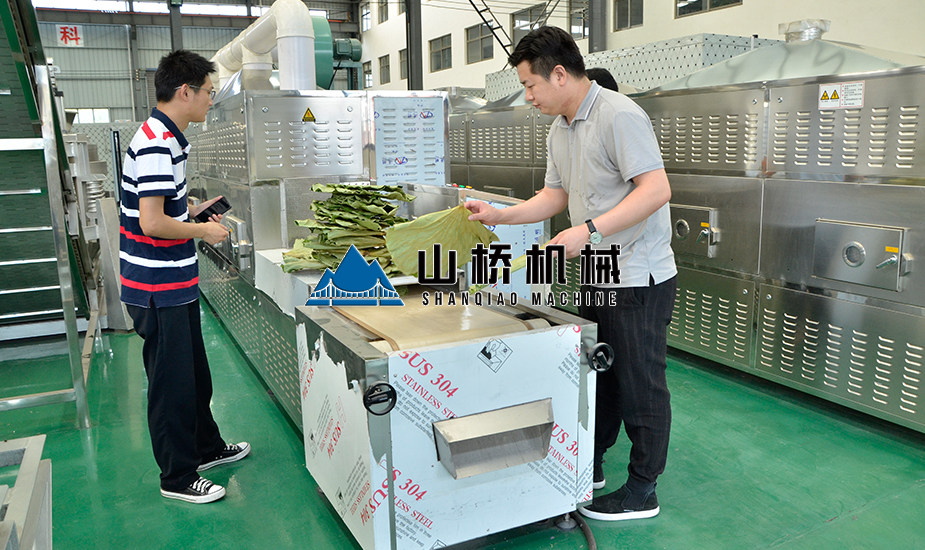 荷葉微波烘干機(jī)(圖2) 荷葉微波烘干機(jī)(圖2)