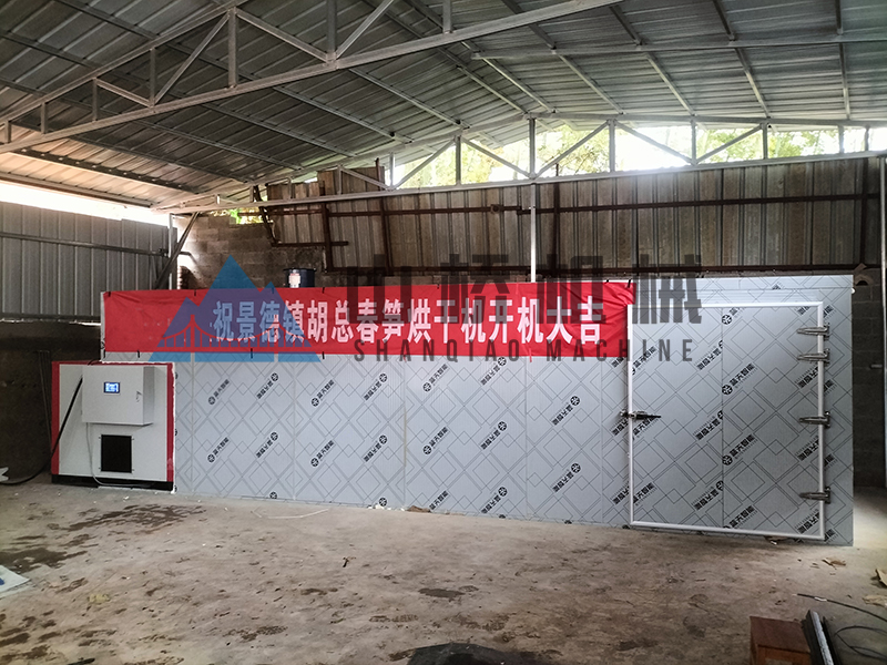 竹筍熱泵烘干房工藝流程及設(shè)備特點(圖2) 竹筍熱泵烘干房工藝流程及設(shè)備特點(圖2)